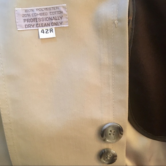 🆕 Christian Dior Men’s Trench Coat 42R - Picture 6 of 8